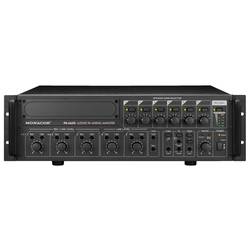 Monacor PA-6600 ELA-Verstärker 600 W 6-Kanal 6-Zonen