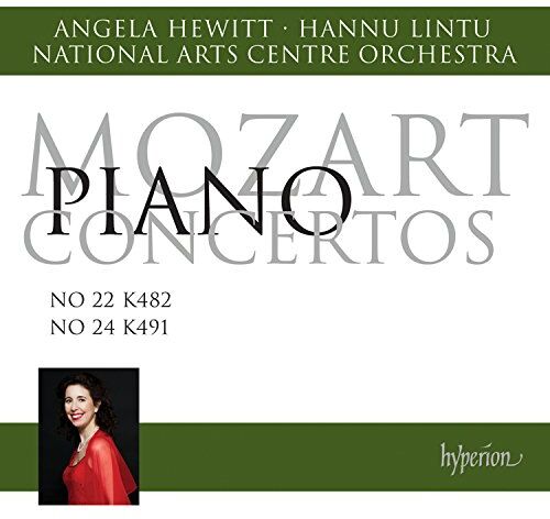 Angela Hewitt - Mozart: Klavierkonzerte Nr.22 KV 482 und Nr.24 KV 491 - Preis vom 09.10.2026 07:28:09 h