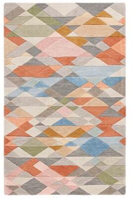 SAFAVIEH Handmade Rodeo Drive Hyrije Mid-Century Modern Wool Rug