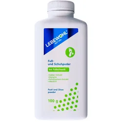 Lebewohl Fuß- und Schuhpuder 100 g