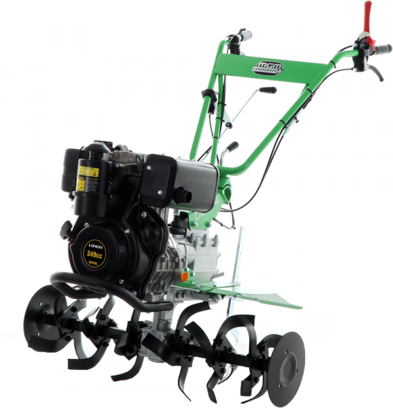 Lampacrescia - MGM Lampacrescia MGM DL914 - Motobineuse diesel 7 CV - Moteur Loncin