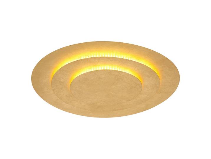 Globo Led-Deckenleuchte, Goldfarben, Metall, rund, 49x4.7x49 cm, CE, Lampen & Leuchten, LED Beleuchtung, LED-Deckenleuchten