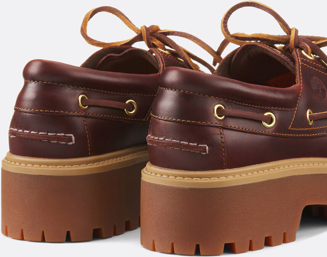TIMBERLAND Derbies compensées en cuir STONE STREET BOAT SHOE
