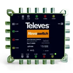 Televes Verteiler 5 x 2f. Guß SAV525G
