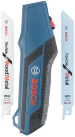 Poignée manuelle pour lame de scie sabre + 2 lames 150 mm BOSCH 2608000495