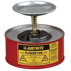 Justrite, Laborbedarf, Sparanfeuchter 0,5 l Stahlblech D120xH135mm