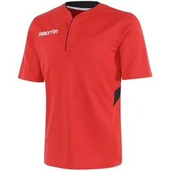 Macron, Herren, Sportshirt, Lava (3XS), Schwarz, Rot