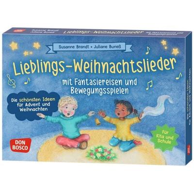 Lieblings-Weihnachtslieder mit Fantasiereisen und Bewegungsspielen -