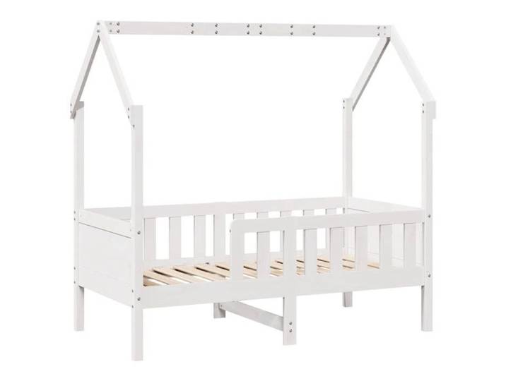 CHIC Lit adulte 1 place - 80x160 cm Structure/Cadre de lit d'enfants forme de maison pin FR(aws92x)