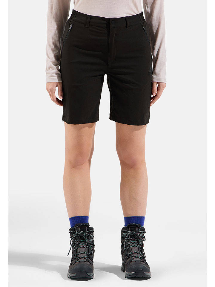Odlo Funktionsshorts "Ascent Light" in Schwarz - 42