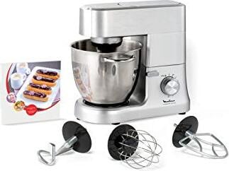 Moulinex QA810D Mengbeker van Roestvrij staal met 6,7 liter inhoud en Mengfunctie