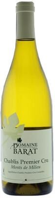 """Domaine Barat""" """Domaine Barat Chablis Monts de Milieu Premier Cru 2024 White Wine - France"""