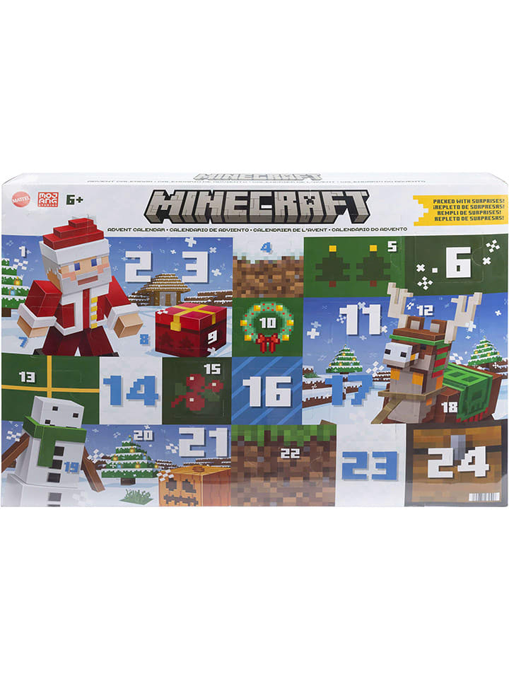 Mattel Adventskalender "Minecraft" - ab 6 Jahren - onesize