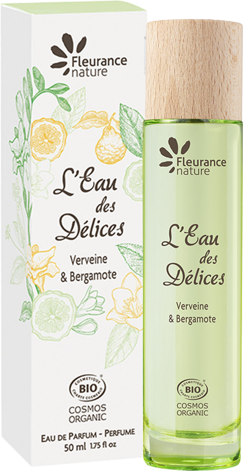 Fleurance Nature Agua de Perfume Verbena y Bergamota 50 ml