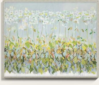 "Anemone Fields Art - 38"" x 47"" - Ballard Designs"