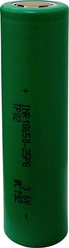 TerraE INR18650-25P3 Spezial-Akku Li-Ion 3.6V 2500 mAh 1St.