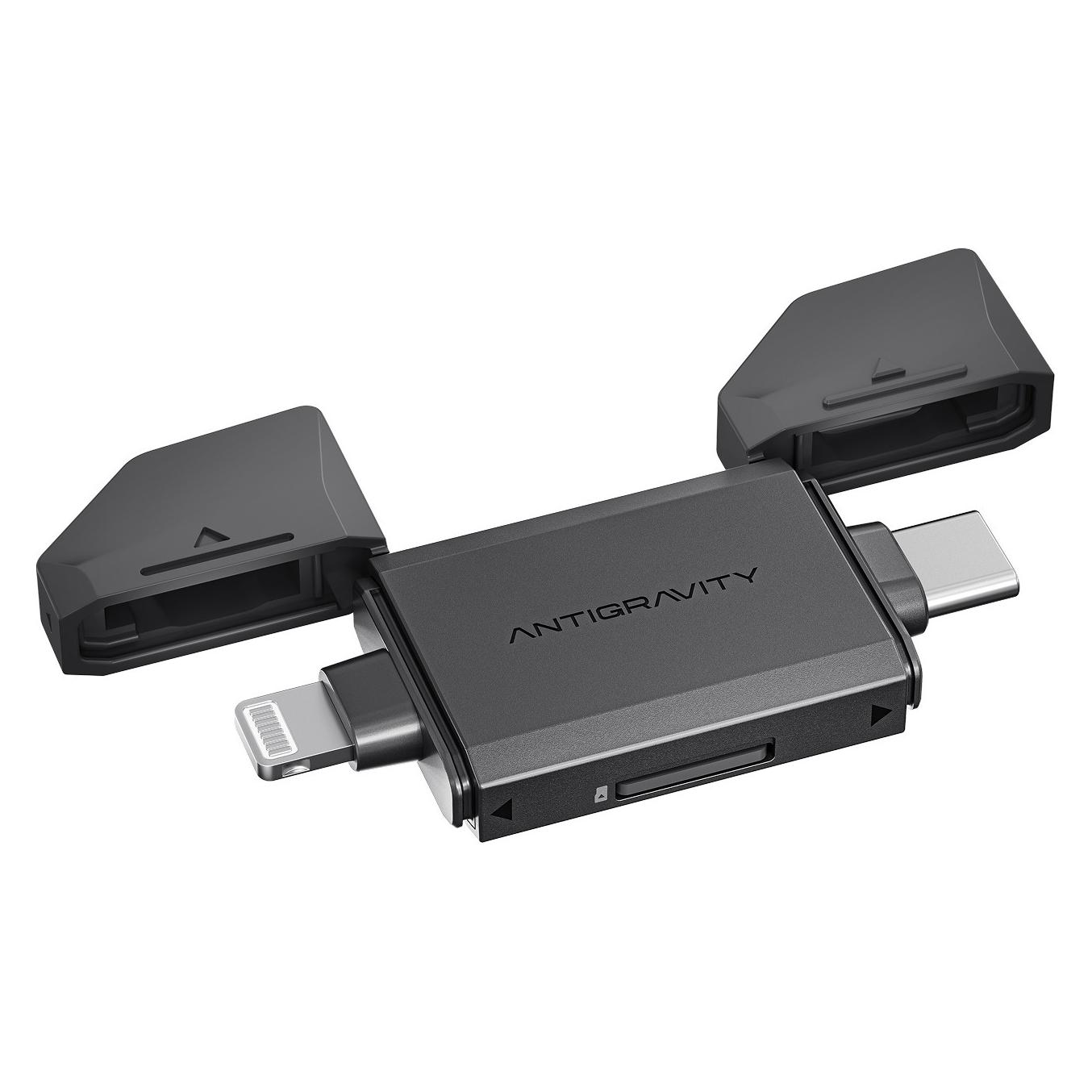 Antigravity Quick Reader (Lightning, USB 3.0, USB-C) (CINSBANB)