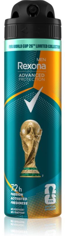 Rexona Men Advanced Protection FIFA anti-transpirant spray 150 ml