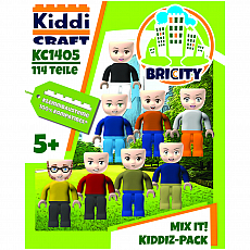 KiddiCraft Bricity - Figuren-Pack - Mix it! - deutsch 300420
