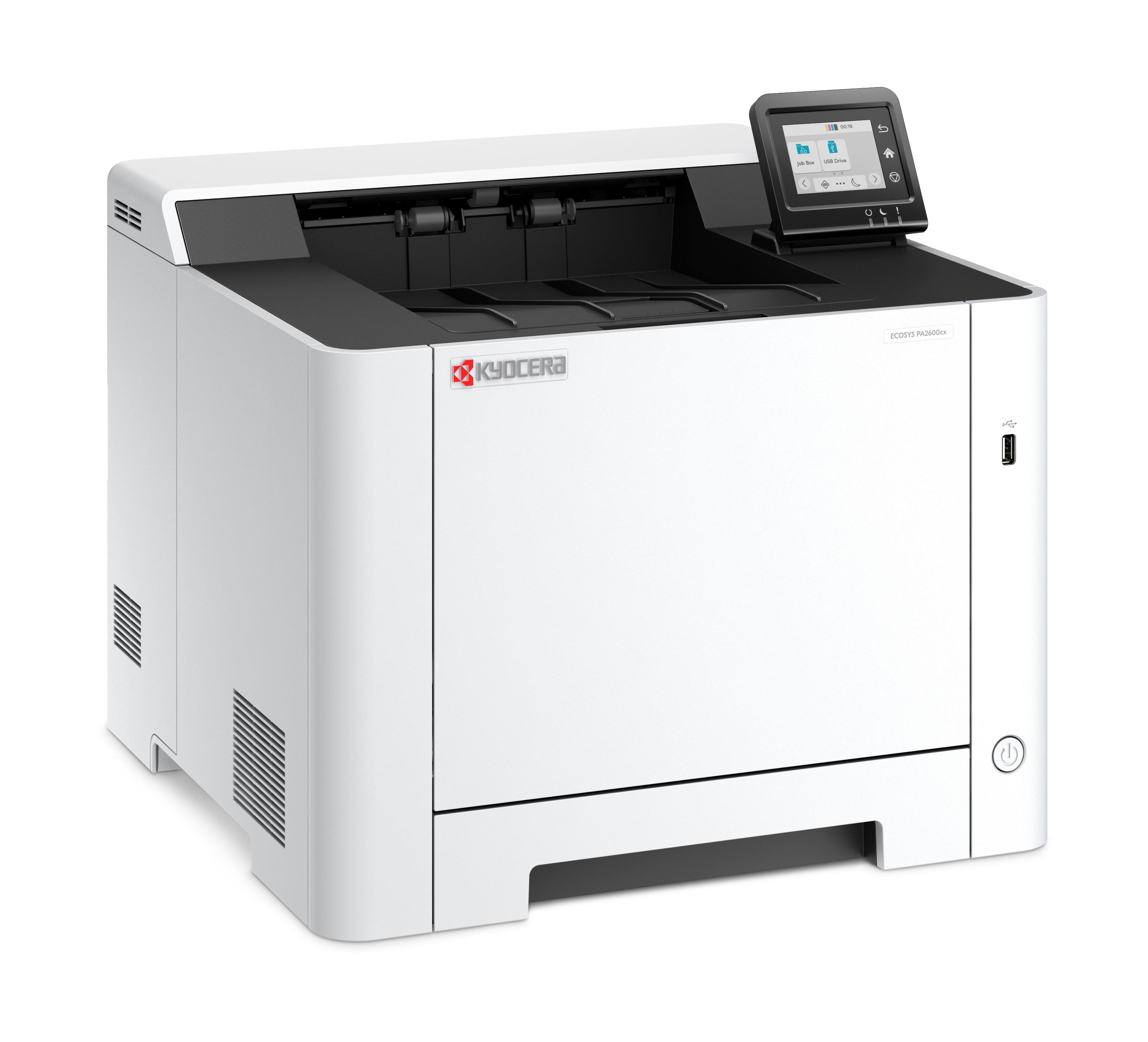 Kyocera ECOSYS PA2600cx/Plus Farblaserdrucker LAN mit 3 Jahren Full Service Vor-Ort