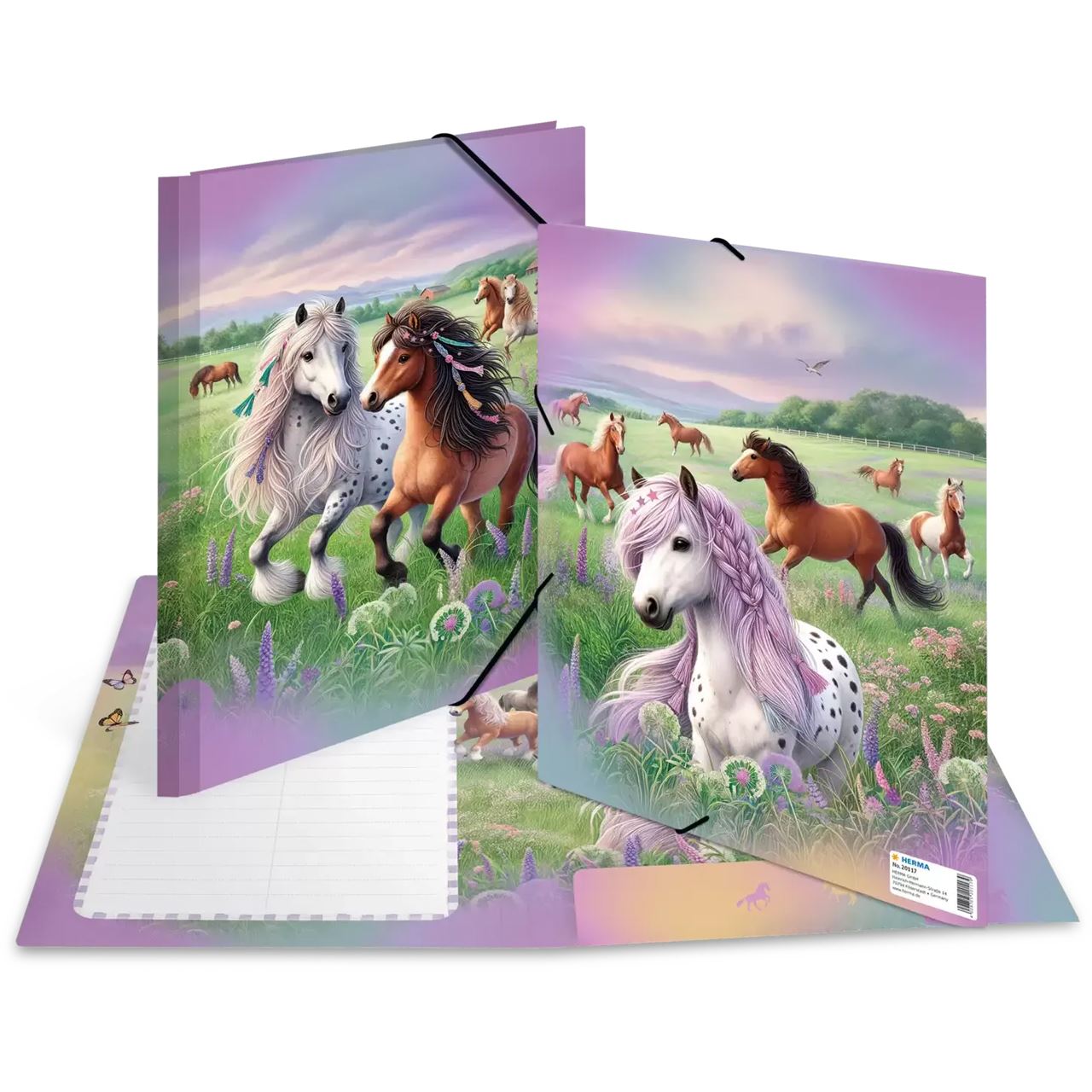 Herma Sammelmappen A4 Karton Pferdewelt