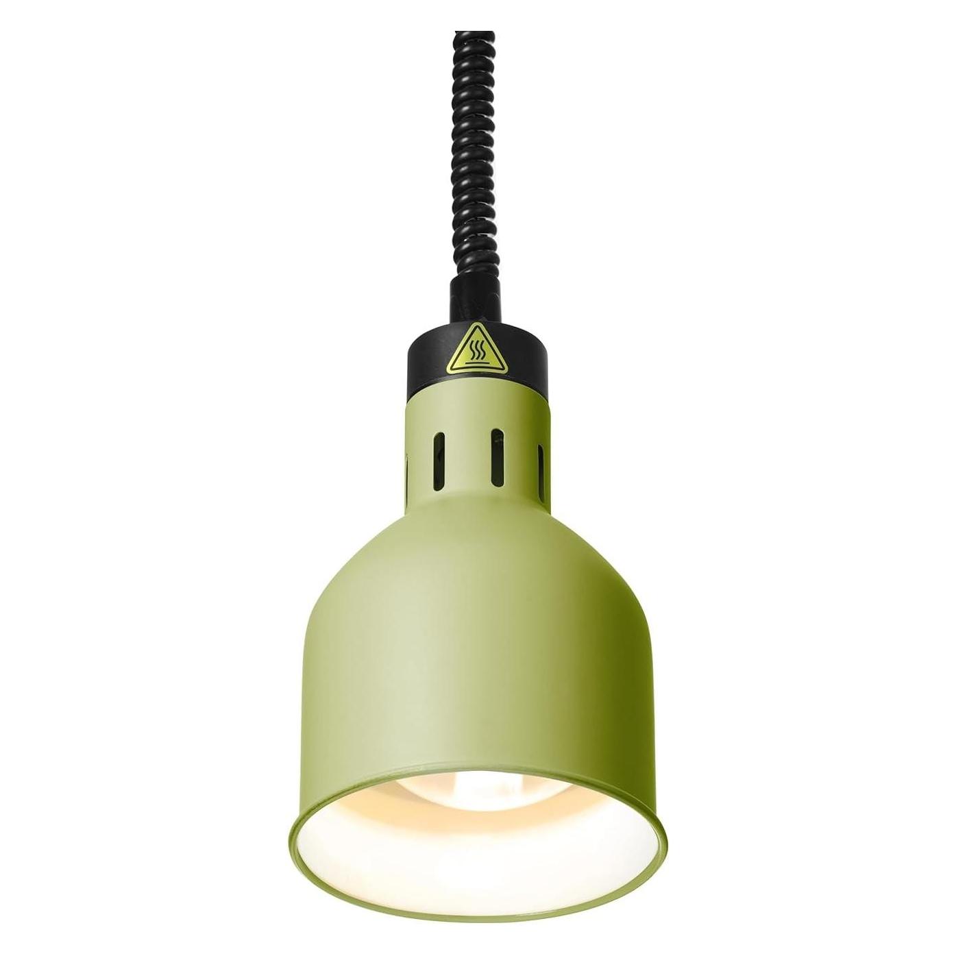 Hendi Höhenverstellbare Wärmelampe, zylinderförmig,, Grün, 230V/250W (273791)