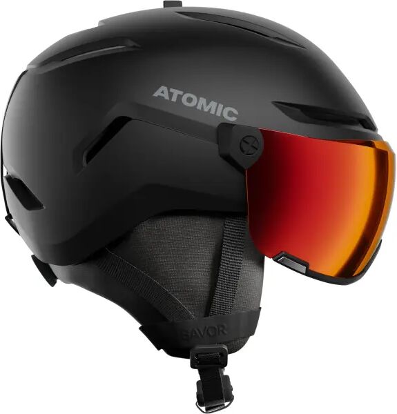 Skihelm Atomic Savor Visor Stereo (L - Black)