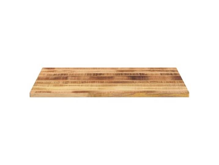 KTHLBRH Tischplatte aus Mango-Holz, 90 x 80 x 3,8 cm, rechteckig Tropisches Hartholz, rustikal, leicht zu reinigen, Ersatz für zu Hause