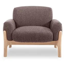 Segmüller Werkstätten Sessel Mika03 Stoff Violett Aubergine