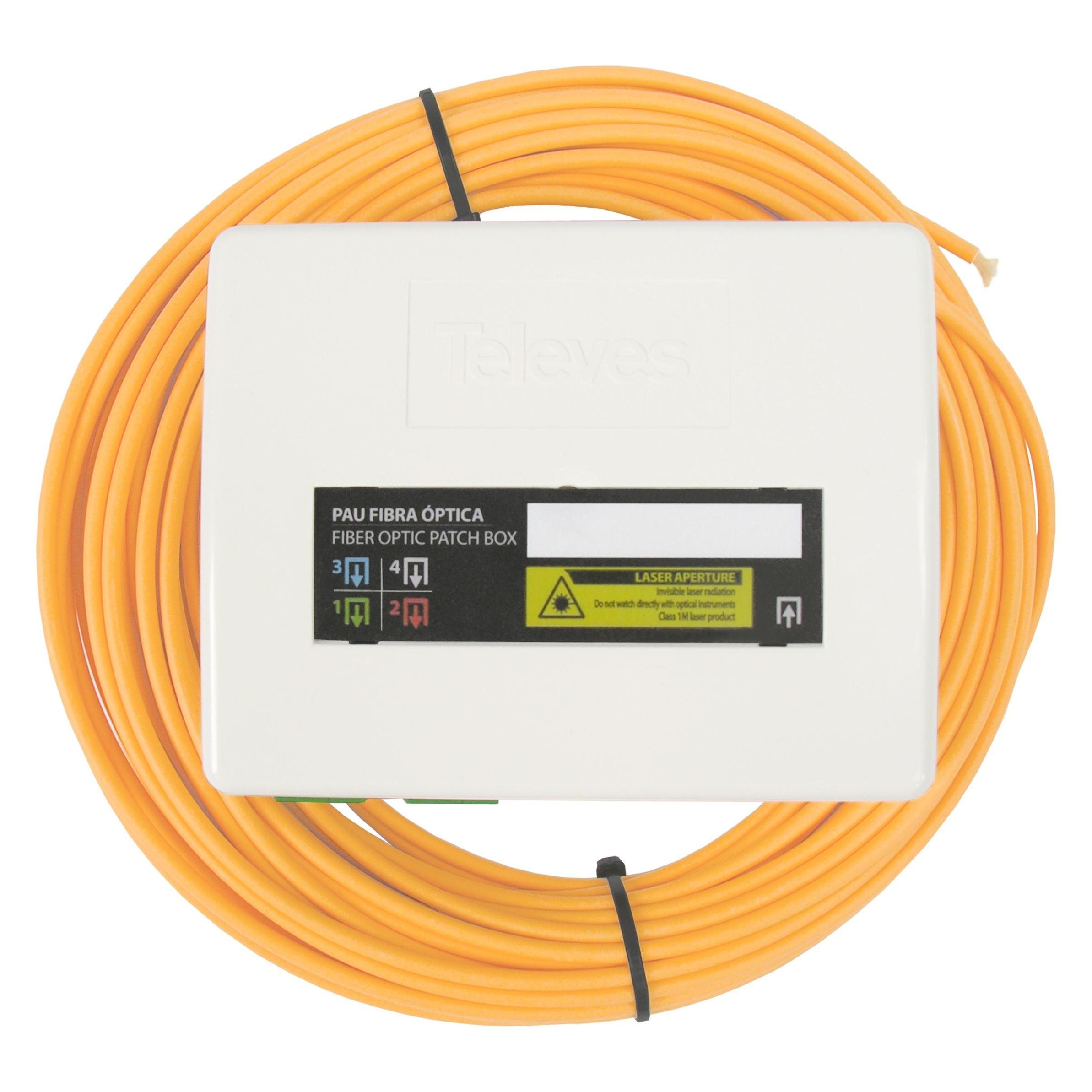 Televes OB4470 Optische Box 4 Ausgänge mit 70m Kabel (231534)