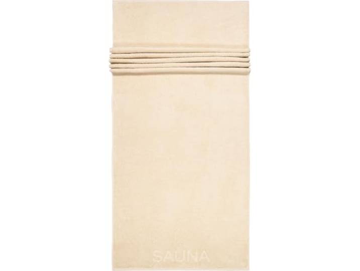 CAWÖ Home Saunahanddoeken Pure 6501 Zand - 33