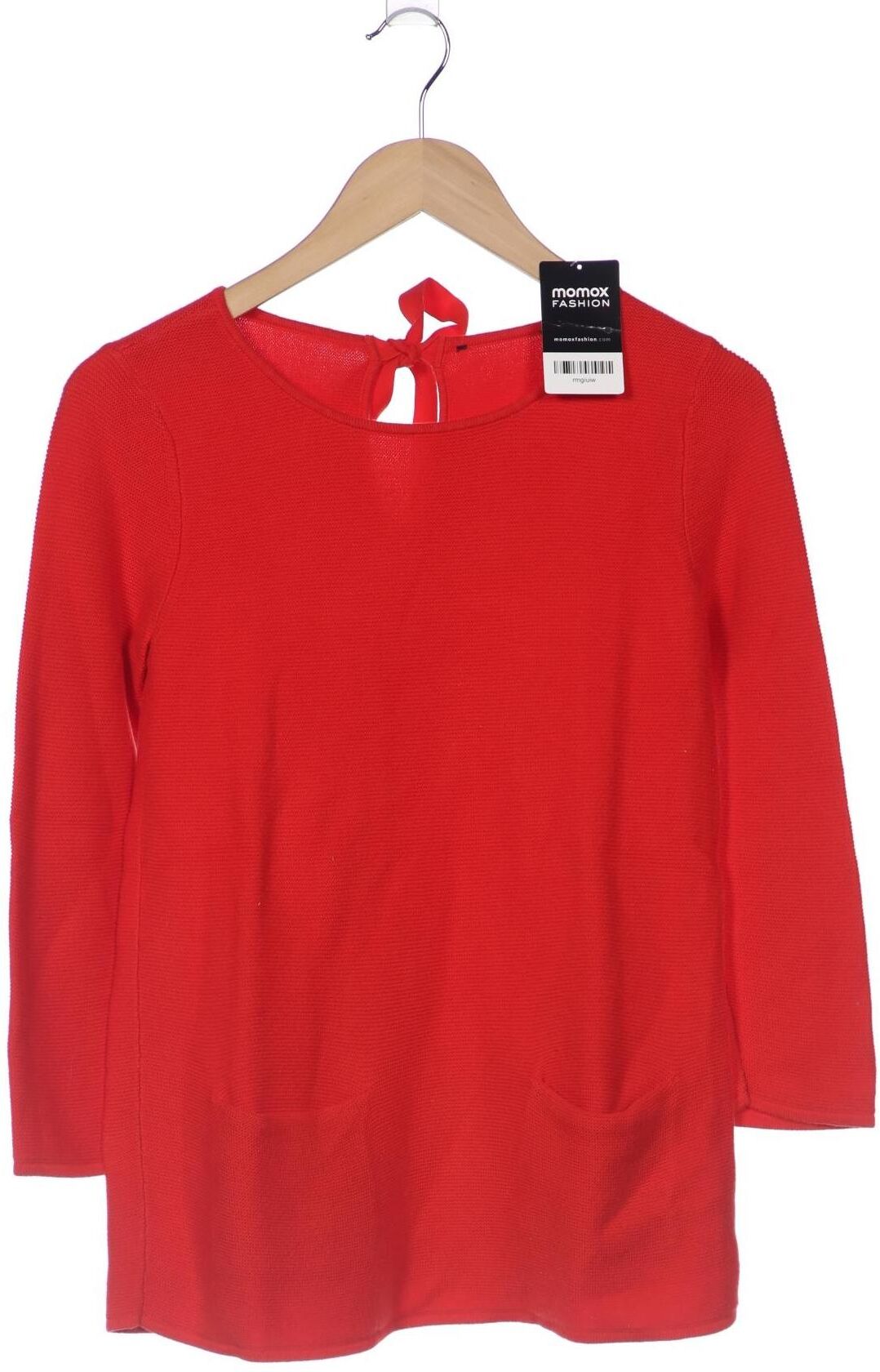 Hallhuber Damen Pullover, Rot, Gr. S, Baumwolle - Second Hand