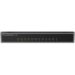 Grandstream Routeur adaptateur SIP 4 FXO 2 Ethernet Giga, Telefon, Grau