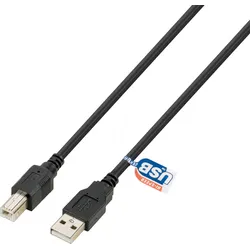 TTL 4123-1,8M - USB 2.0 Kabel, A Stecker auf B Stecker, 1,8 m