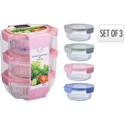 Vorratsdosen-Set CLIP (DH 16x20,40 cm) - DH 16x20,40 cm