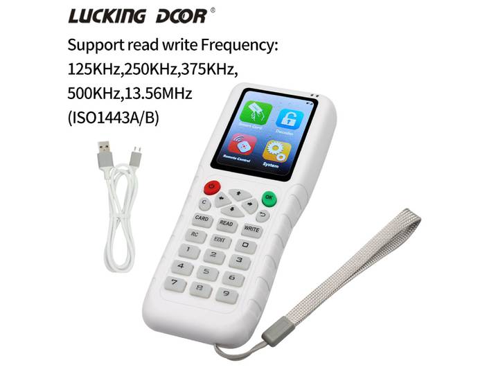 Lecteur de duplicateur RFID intelligent avec fonction de décodage complet, copieur AMPA ER, lecteur de carte de cryptage, copie ZX, plusieurs morts, nouvelle mise à niveau