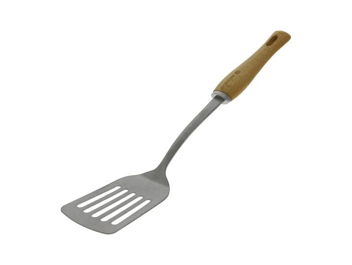 De Buyer Spatule perforée à manche en bois De Buyer B Bois Acier inoxydable