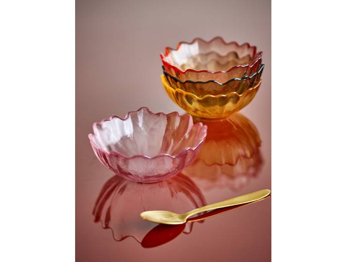 Bol Kana set de 4 Ø 12cm Multicolore