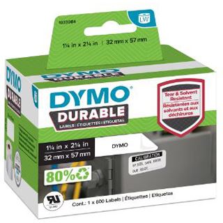 DYMO 1933084 57x32mm Kunstoff weiß