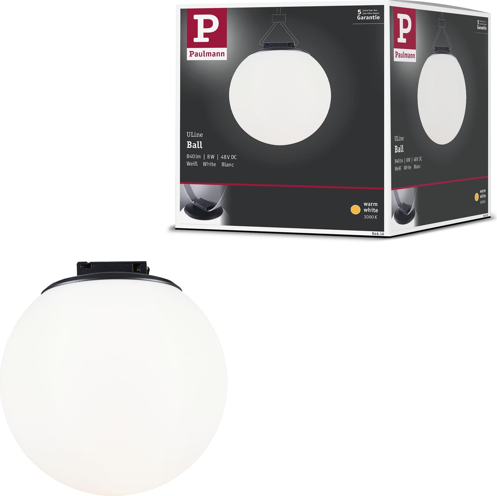 Paulmann ULine LED bolvormige hangspot