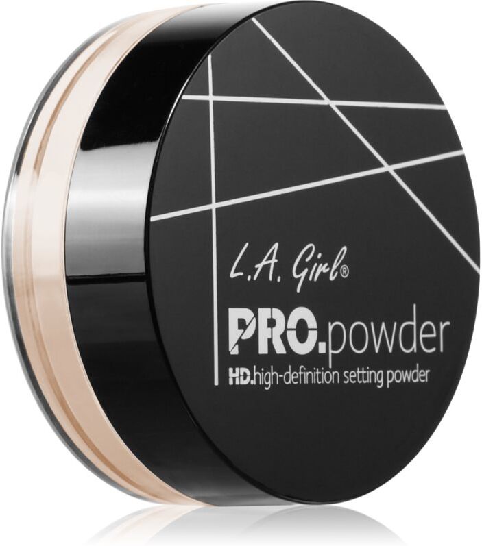 L.A. Girl Cosmetics PRO. Powder mattifying fixing powder shade Banana Yellow 5 g