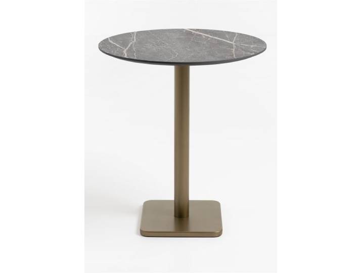 COCOMAISON Brest Stehtisch marble light grey