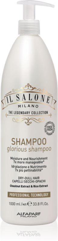 Alfaparf Milano Il Salone Milano Glorious Shampoo mit ernährender Wirkung für beschädigtes Haar 1000 ml