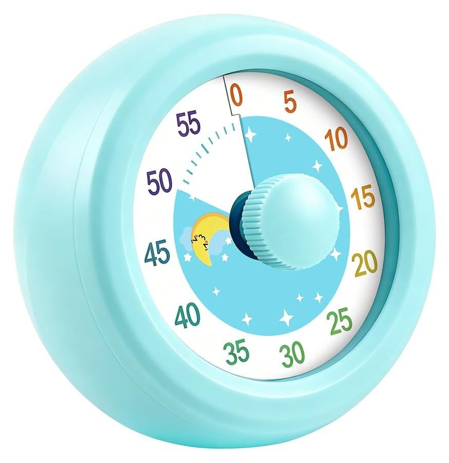 Dripio Visuele Timer 60 minuten blauw-wit
