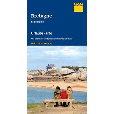 ADAC Urlaubskarte Bretagne 1:200.000, Sonstige von , MairDuMont, 978-3-8264-0616-4