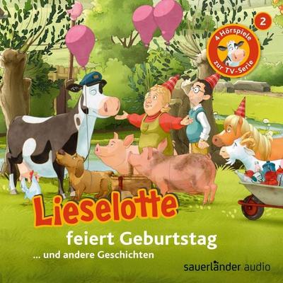 Lieselotte feiert Geburtstag (Vier Hörspiele) - Alexander Steffensmeier,Fee Krämer, Audio, 9783732449422