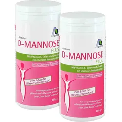 Doppelpack D-Mannose Plus 2000mg Pulver 2X250 g