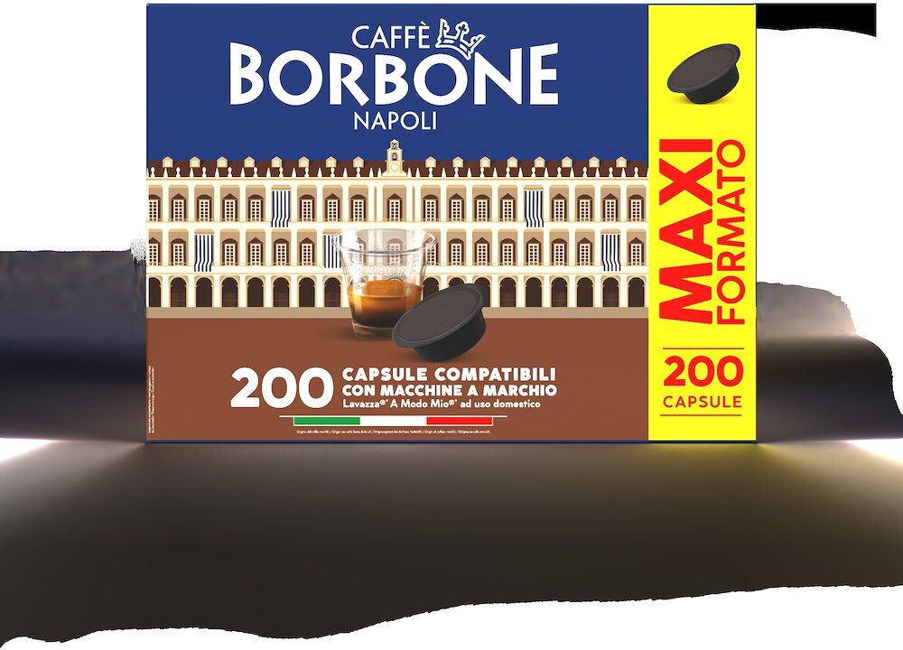 Capsule caffè Borbone Nobile per Lavazza a Modo Mio, 200 capsule