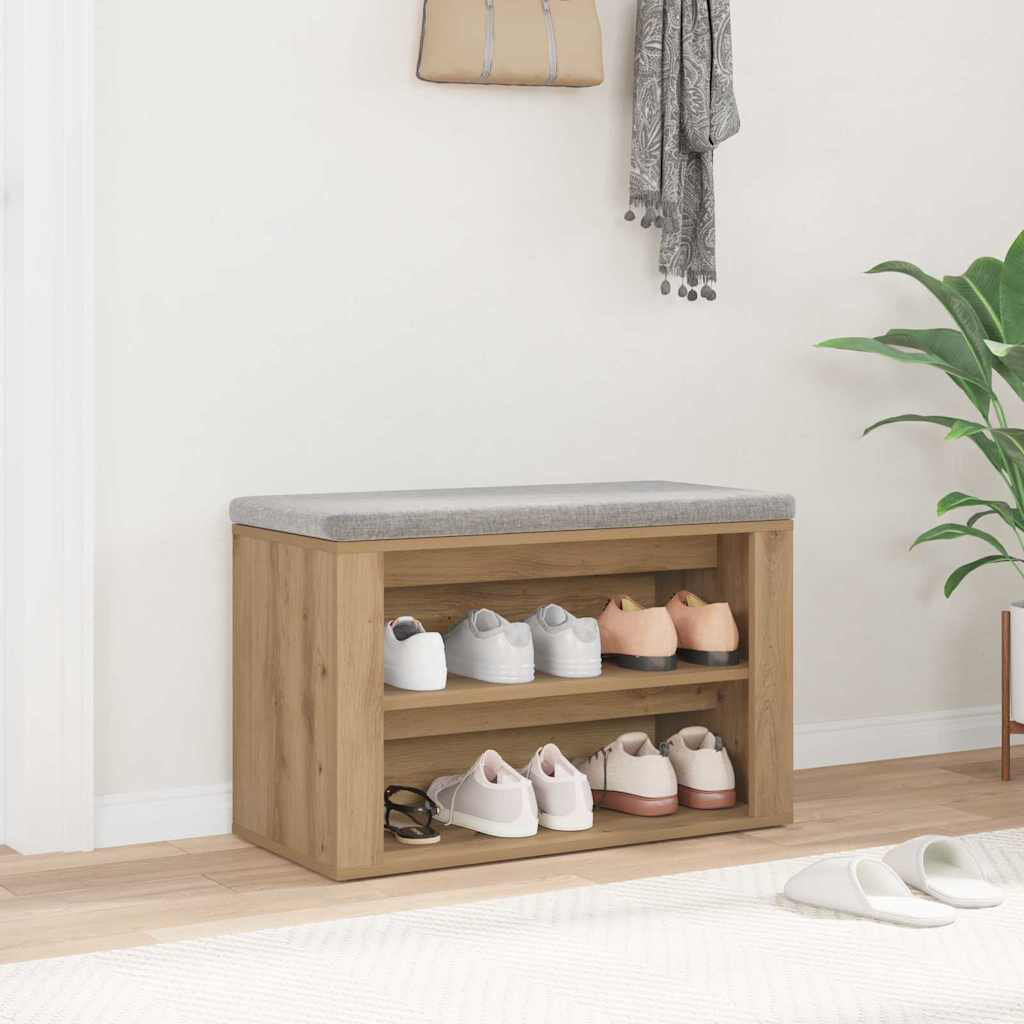 Norden Home 6 Pair Shoe Rack Brown 6