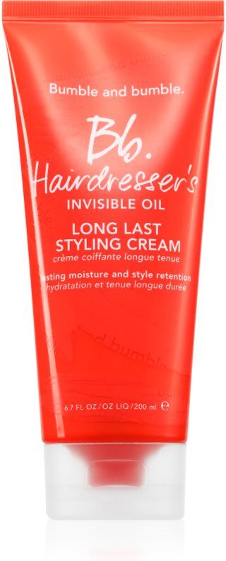 Bumble and bumble Hairdresser's Invisible Oil Styling Cream crème hydratante coiffante 200 ml